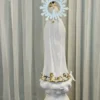 Virgen de Fátima con palomas